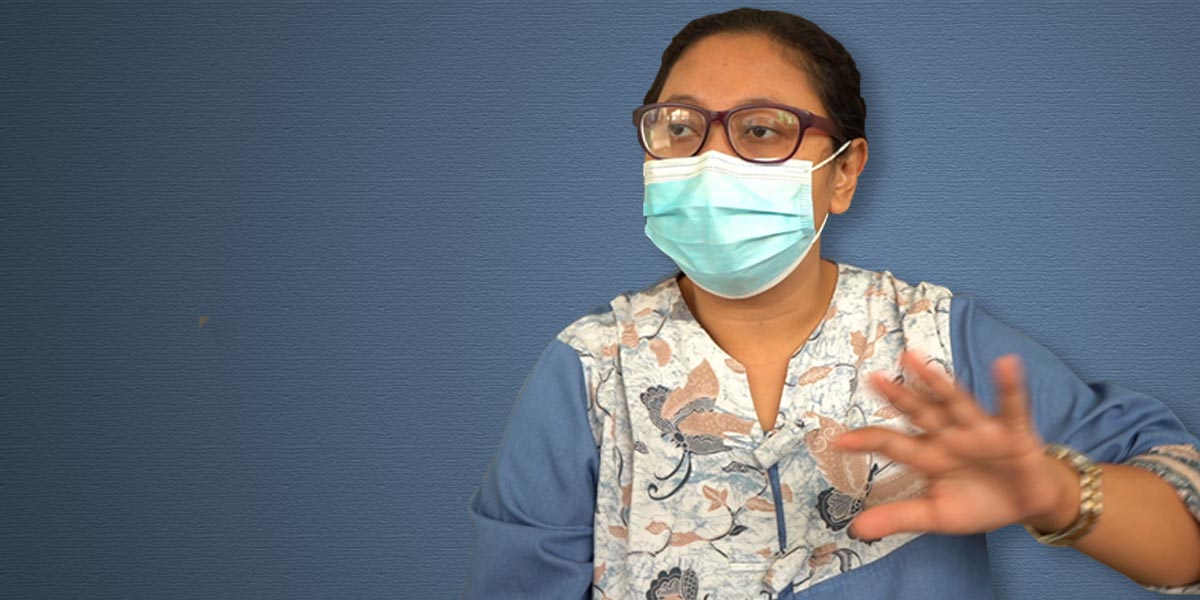 Direktur RSMM Timika, dr Theresia Nina Noviriana.